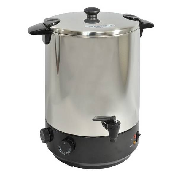 Kitchen Chef - Stérilisateur de bocaux électrique inox avec robinet et minuteur 19l 1650w ZJ-200TD Kitchen Chef