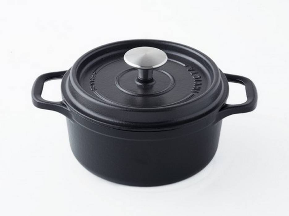 Invicta - Cocotte ronde invicta noire 32 cm