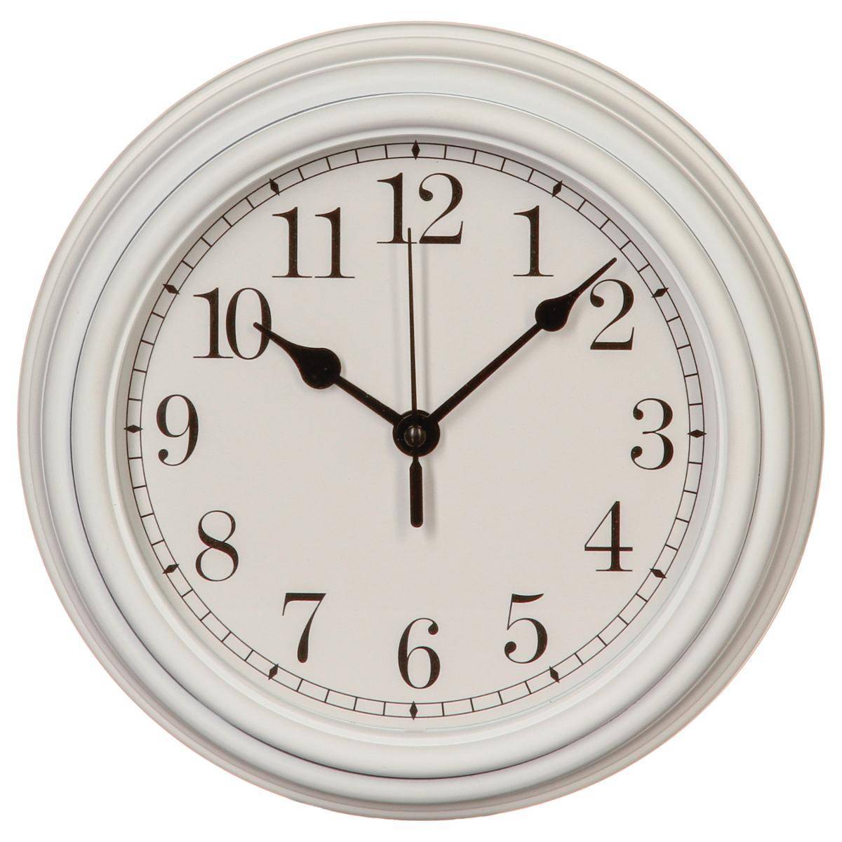 Atmosphera - Horloge "Evan" à moulures D22cm - Atmosphera Créateur d'intérieur - Image 1