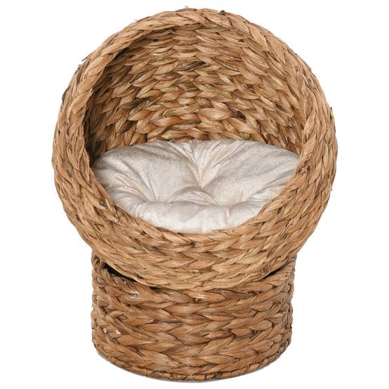 Panier pour chat jacinthe d'eau marron 50 x 42 x 60 cm - PANGIVO - Image 9