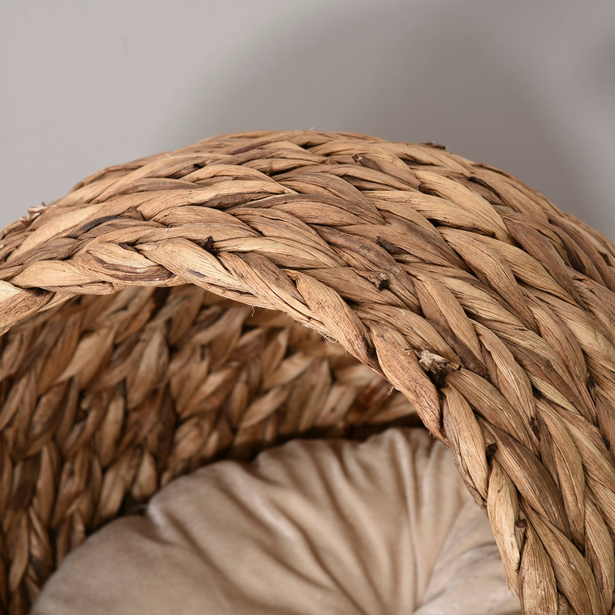 Panier pour chat jacinthe d'eau marron 50 x 42 x 60 cm - PANGIVO - Image 10