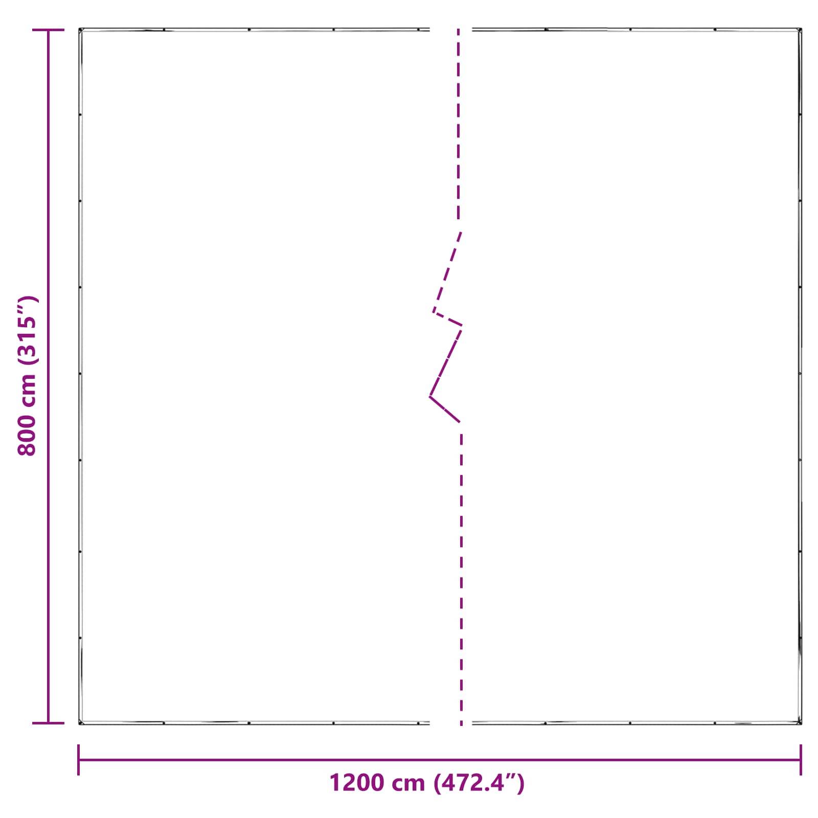 Vidaxl - Couverture pour plantes 8 x 12 m PE Transparent vidaXL 3429294 - Image 3