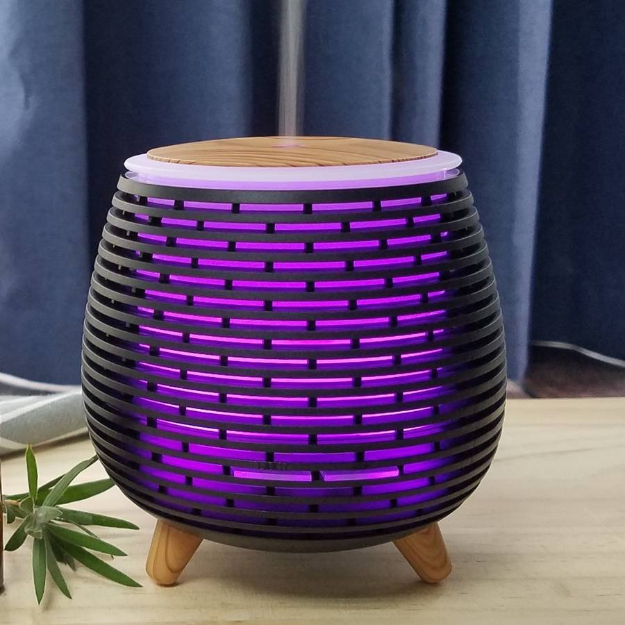 Zen'Arôme Diffuseur d'Huile Essentielle Leni - Diffuseur de Parfum - 2 Modes Diffusion - Éclairage Multicolore - Efficace & Compact - Image 10