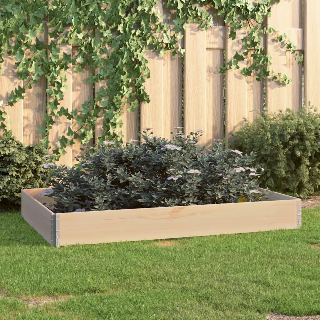 Maison Chic - Jardinière, Bac à fleurs, Pot de fleurs surélevée 100x150 cm Bois de pin solide - Imagen 2