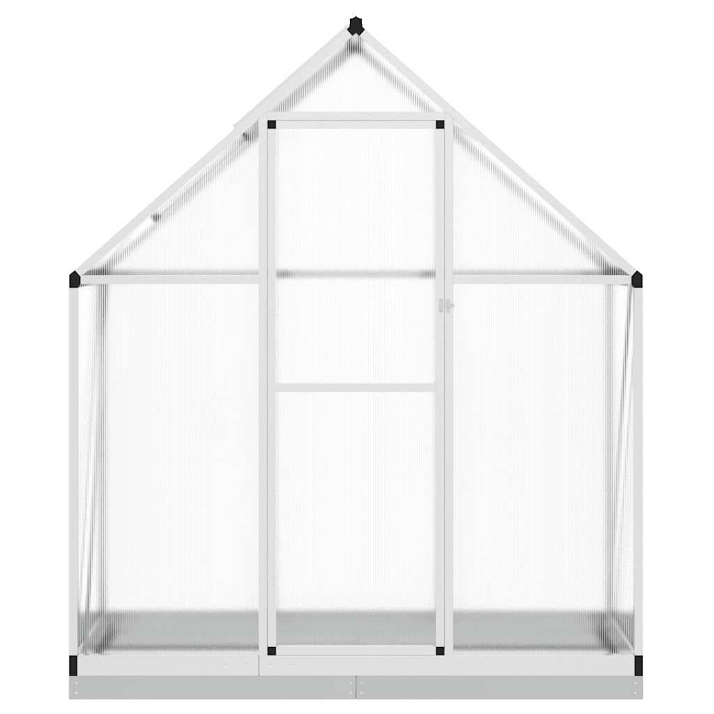 Maison Chic - Serre de jardin 0.98m² - Serre de culture avec cadre de base argenté 169x58x202 cm aluminium MAISON CHIC - Image 3