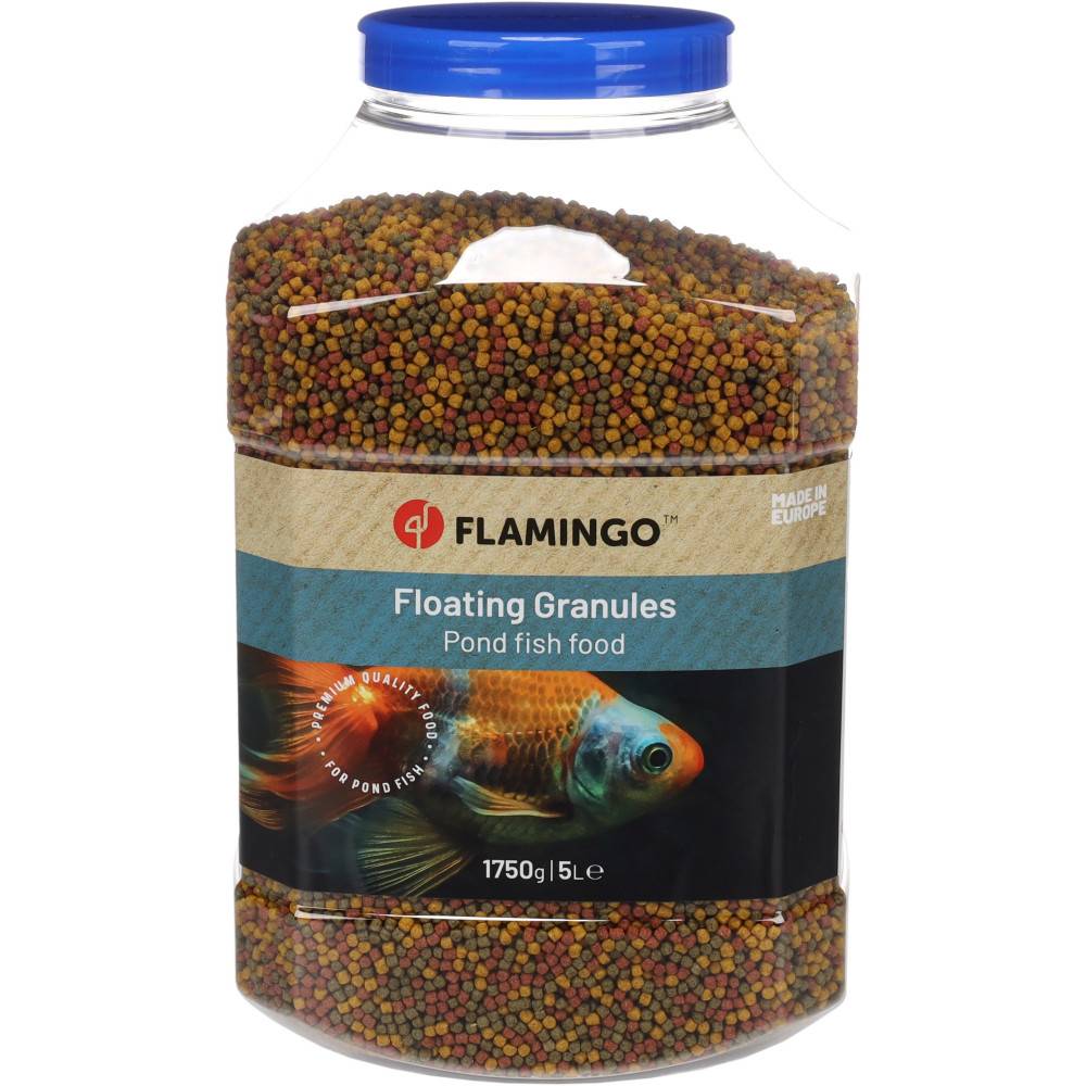 Nourriture pour poissons d'étang Flamingo, Granulés 5 L (1,75 kg) - Image 1