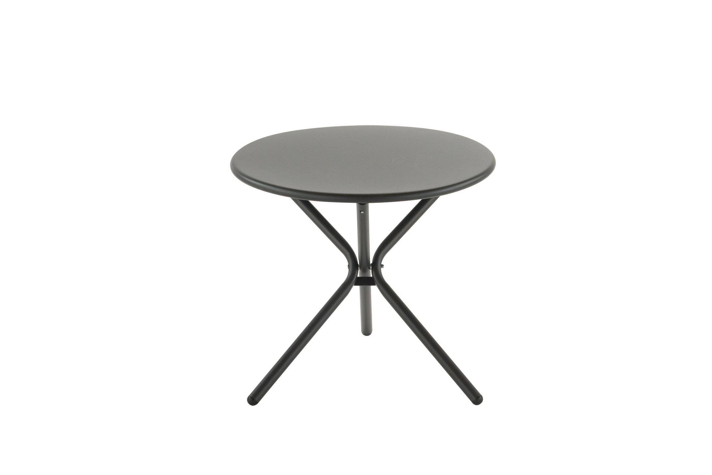 Fiam - Table Basse TRIS Aluminium ANTHRACITE Ø55x46,5 cm FIAM - Imagen 1