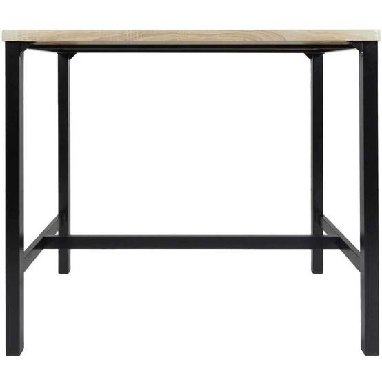 The Home Deco Factory - Ensemble table mange debout avec 4 tabourets Loka - Image 3