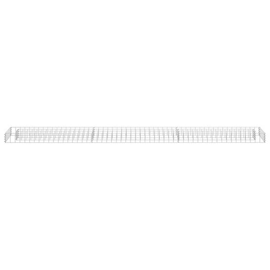 ComfortXL - Grande Bordure Gabion Basse Acier Galvanisé 270x30x10 cm – ComfortXL Outdoor Living - Image 3