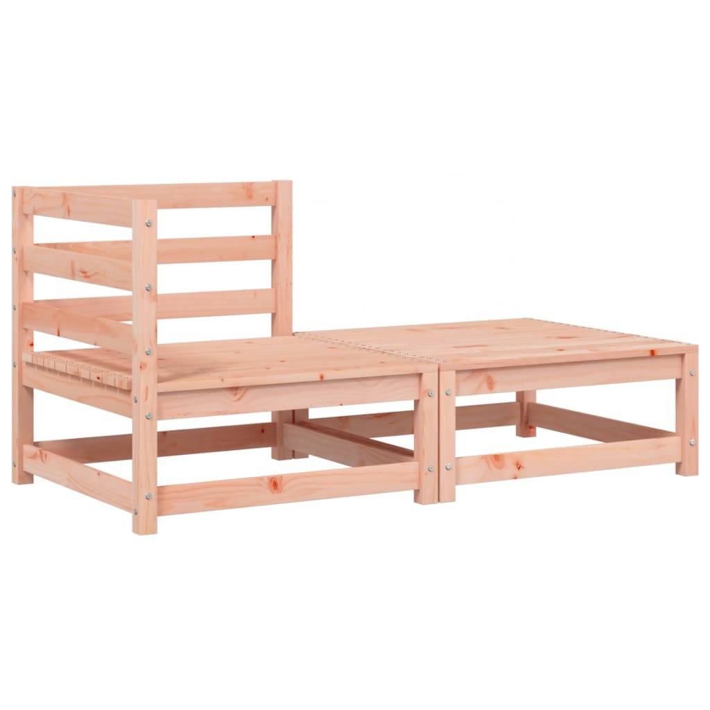 Canapé d'angle de jardin | Canapé D'extérieur | Sofa De Jardin avec coussins et repose-pieds Maison Chic - Image 4