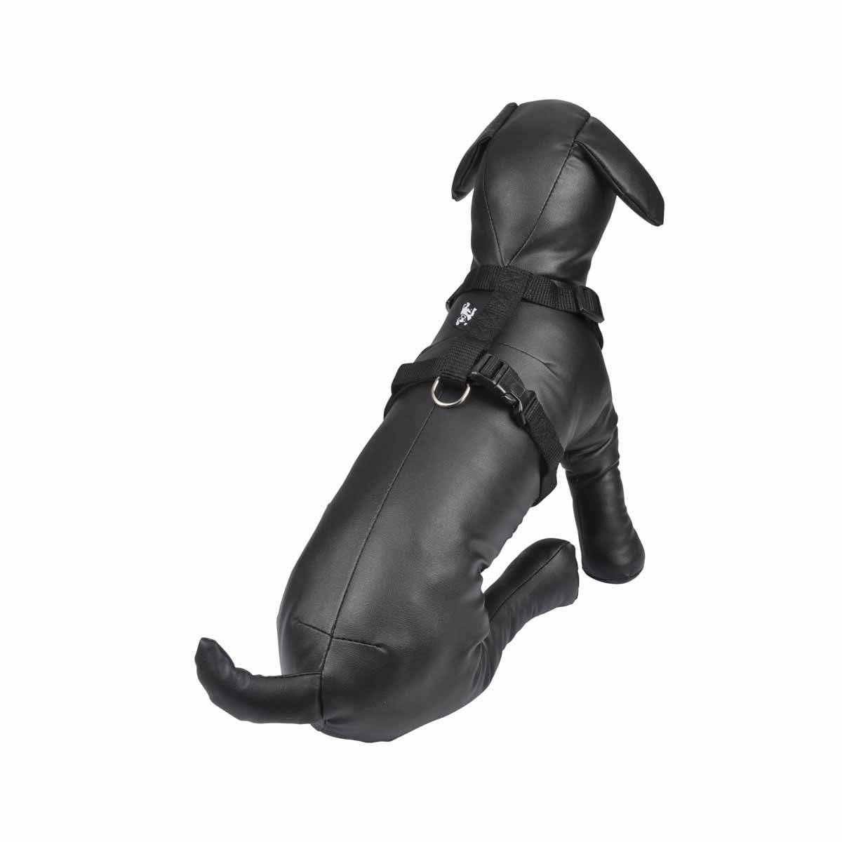 Paris Prix - Harnais Réglable Chien "Essentiel" 35-50cm Noir - Image 2