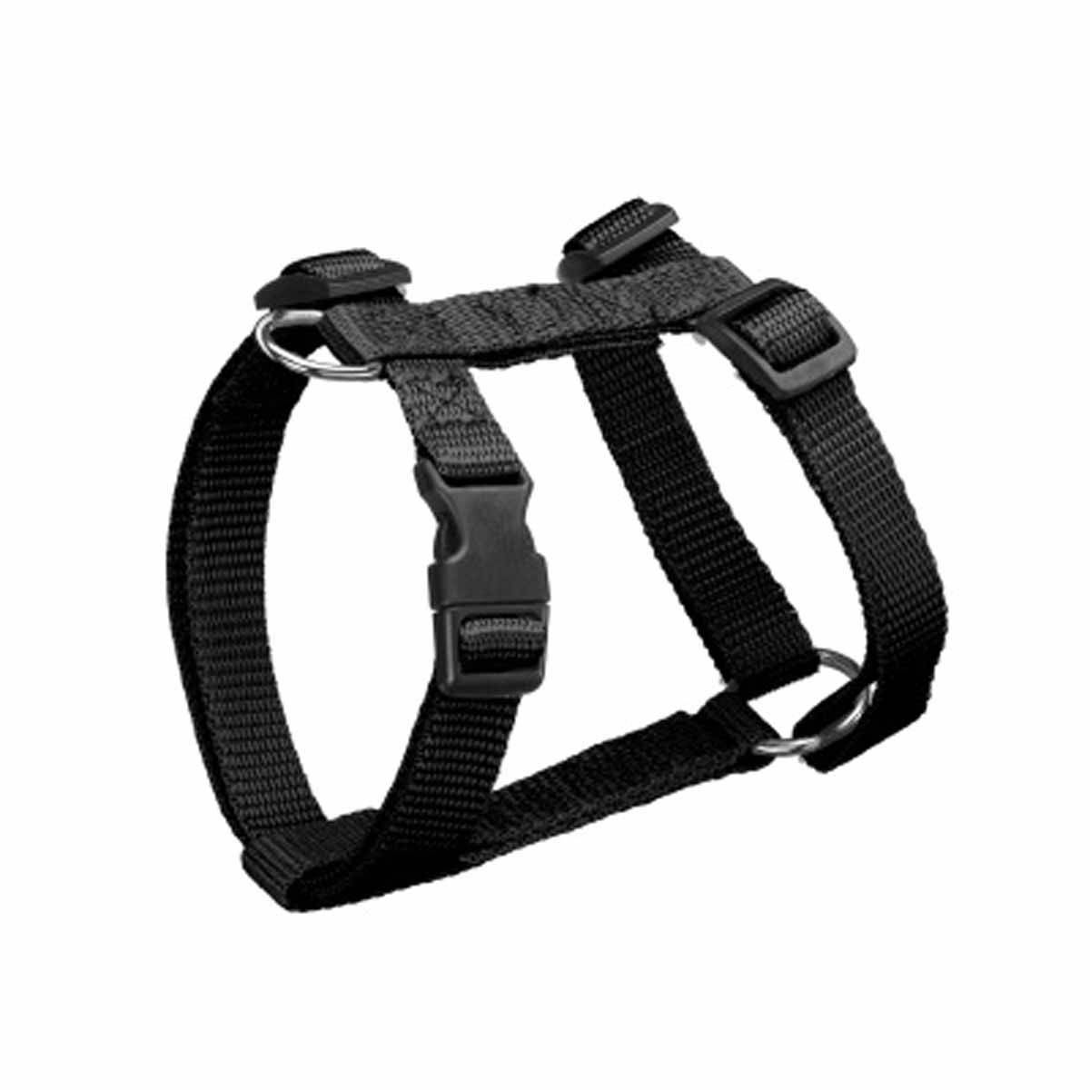 Paris Prix - Harnais Réglable Chien "Essentiel" 35-50cm Noir - Image 1