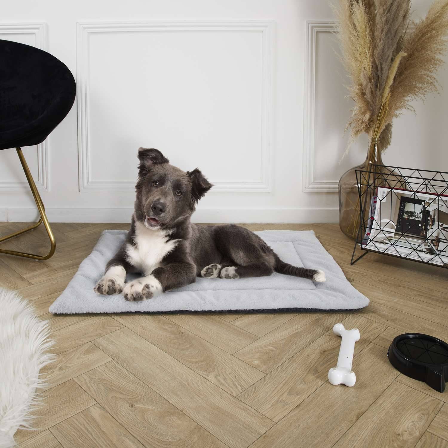 The Concept Factory - Tapis doux Jazz pour chien et chat - Gris - The concept factory - Imagen 2