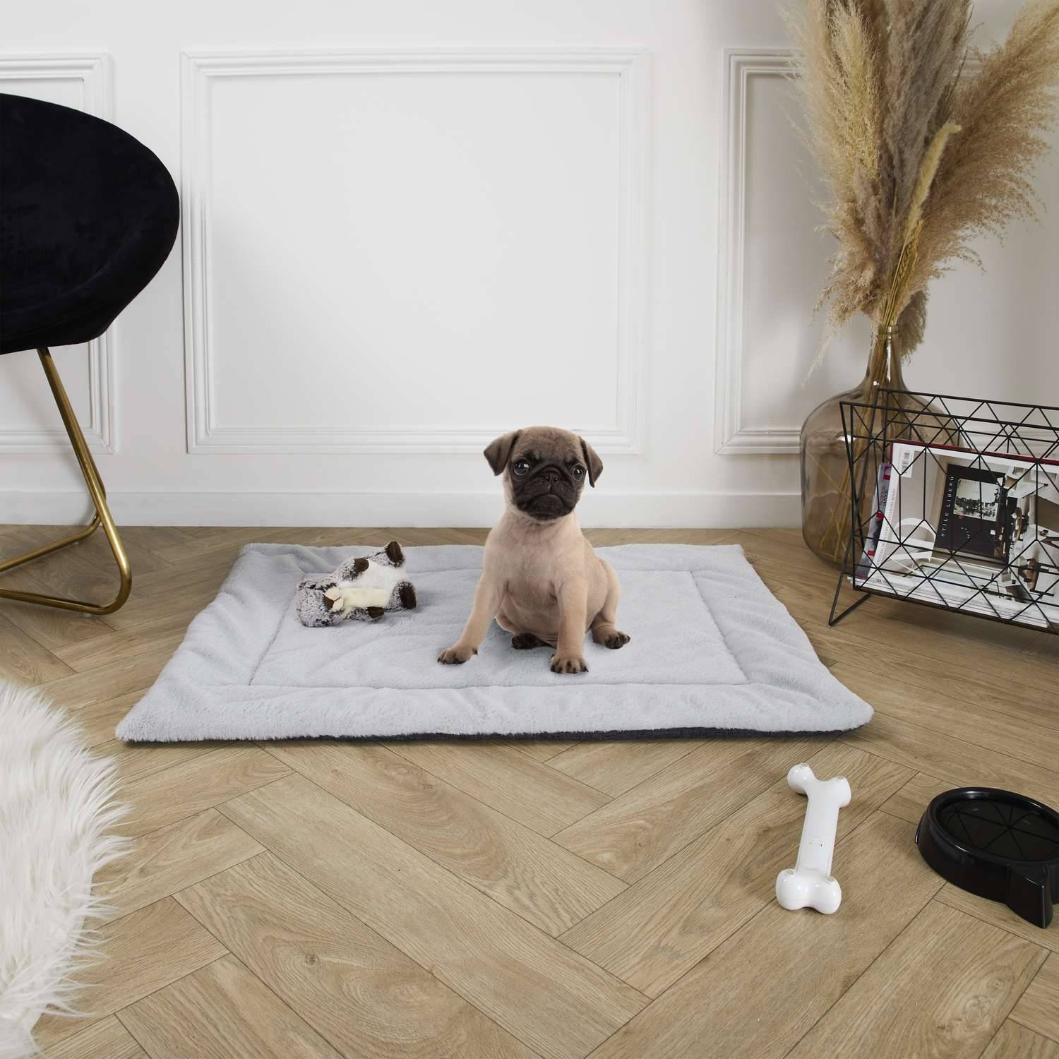 The Concept Factory - Tapis doux Jazz pour chien et chat - Gris - The concept factory - Imagen 3