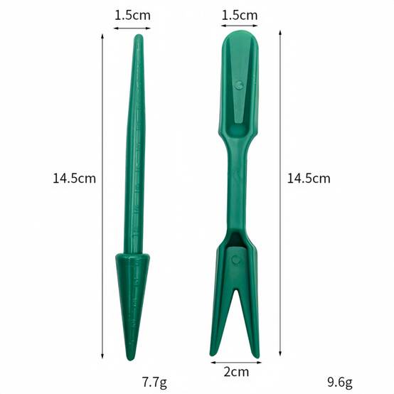 Outils de semis-Kit de 5 outils de jardinage manuels – Distributeur de graines et accessoires de plantation – Épandeur ergonomique – Living123 - Image 7