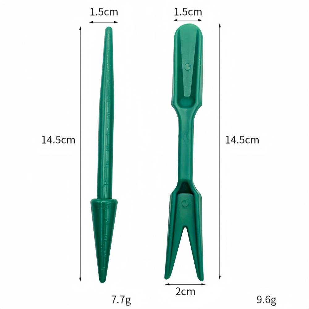 Outils de semis-Kit de 5 outils de jardinage manuels – Distributeur de graines et accessoires de plantation – Épandeur ergonomique – Living123 - Image 7
