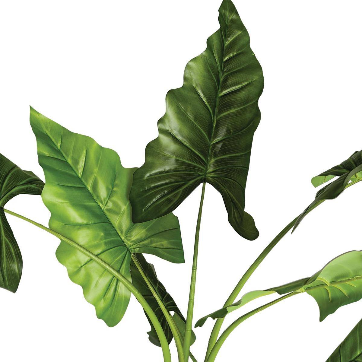 Plante Artificielle "Bananier" 125cm Vert - Image 2