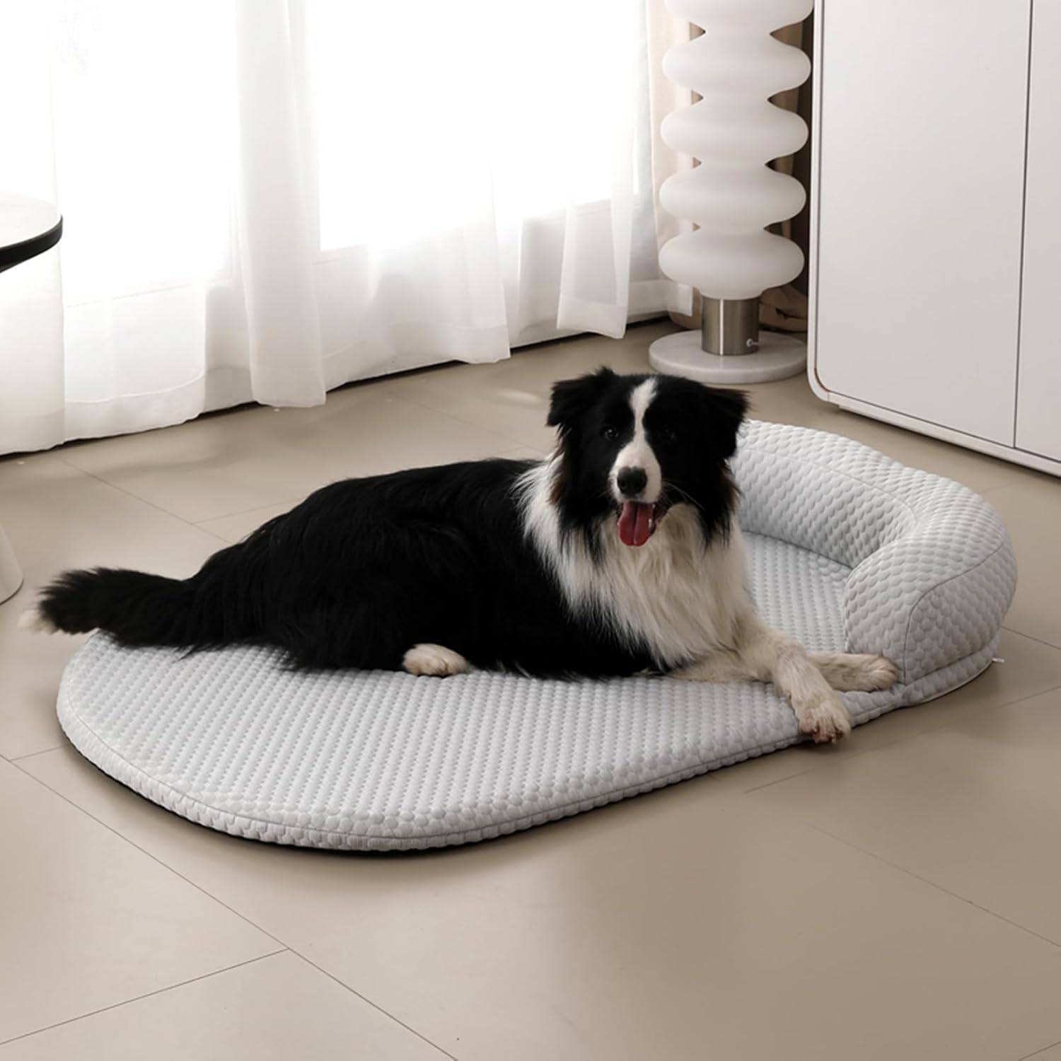 Vendos85 - Tapis rafraîchissant pour Chien XL gris