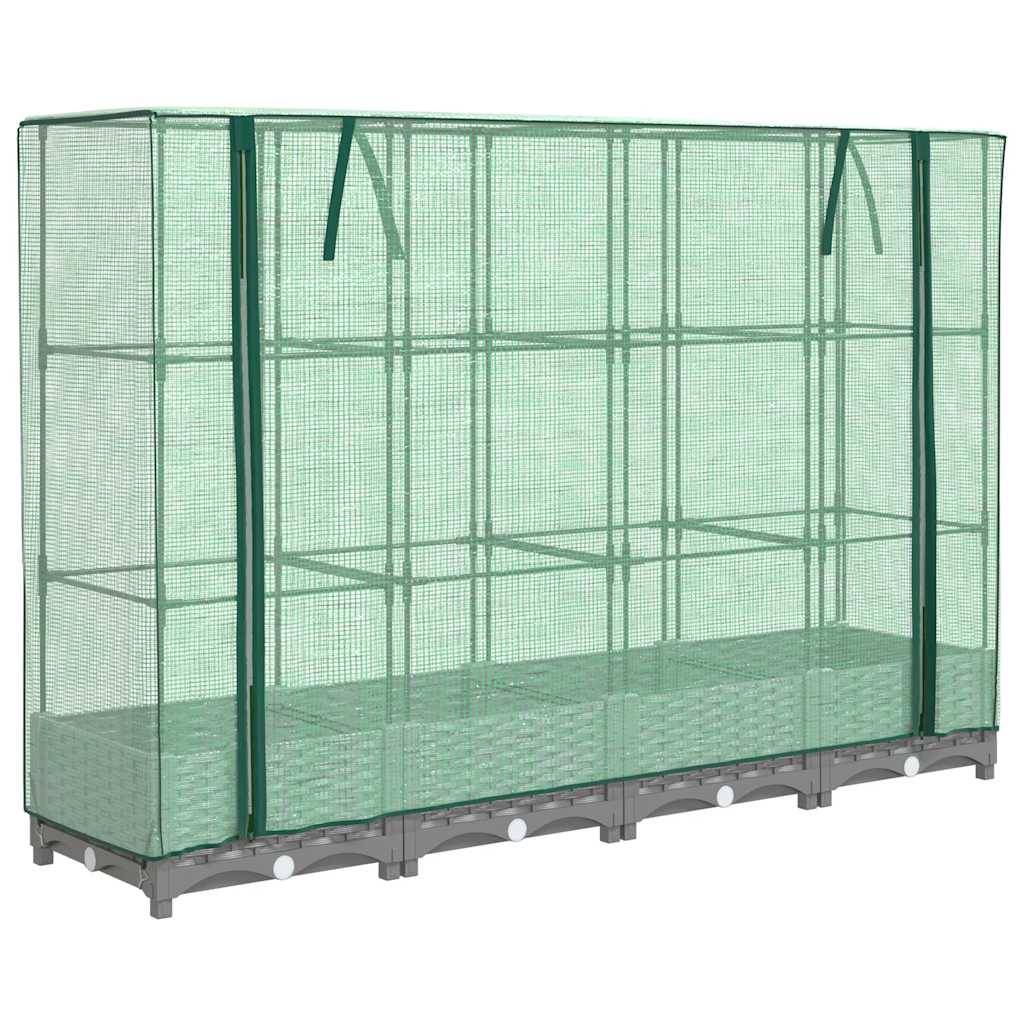 Prolenta Premium - Jardinière polypropylène gris 160 x 40 x 23 cm - Prolenta premium p364.5 - Image 1