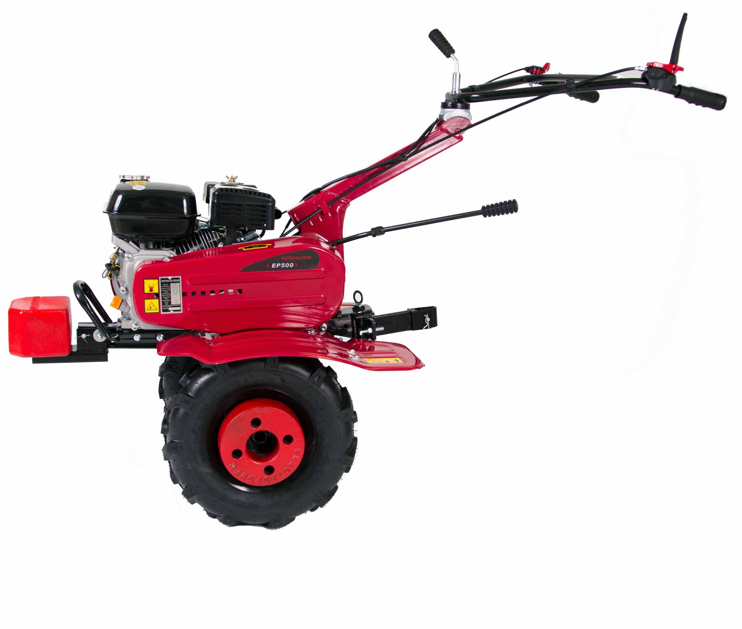 Motoculteur MEP500 196 cc avec charrue simple - Largeur de travail : 75 cm - Image 3