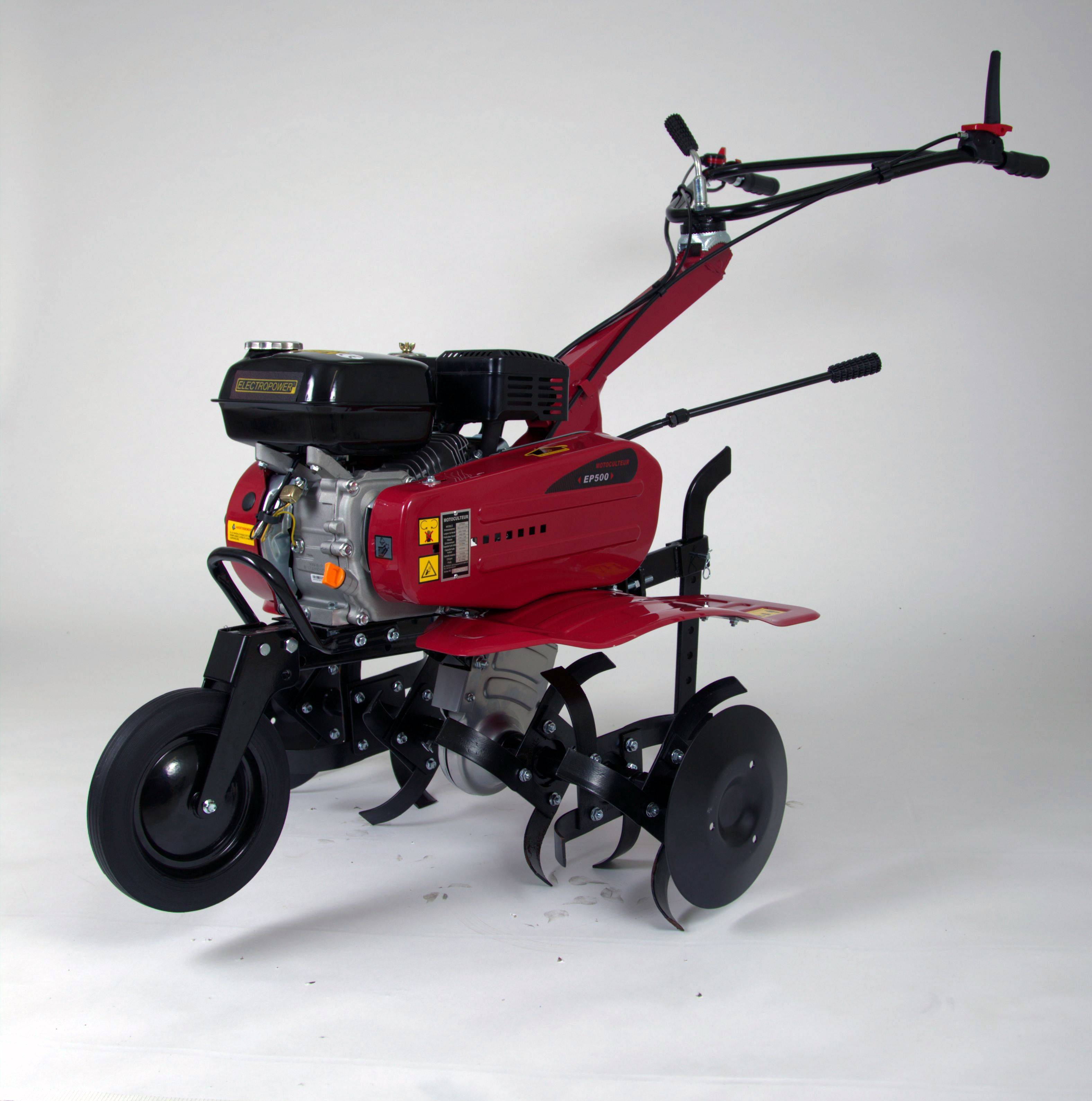 Motoculteur MEP500 196 cc avec charrue simple - Largeur de travail : 75 cm - Image 4