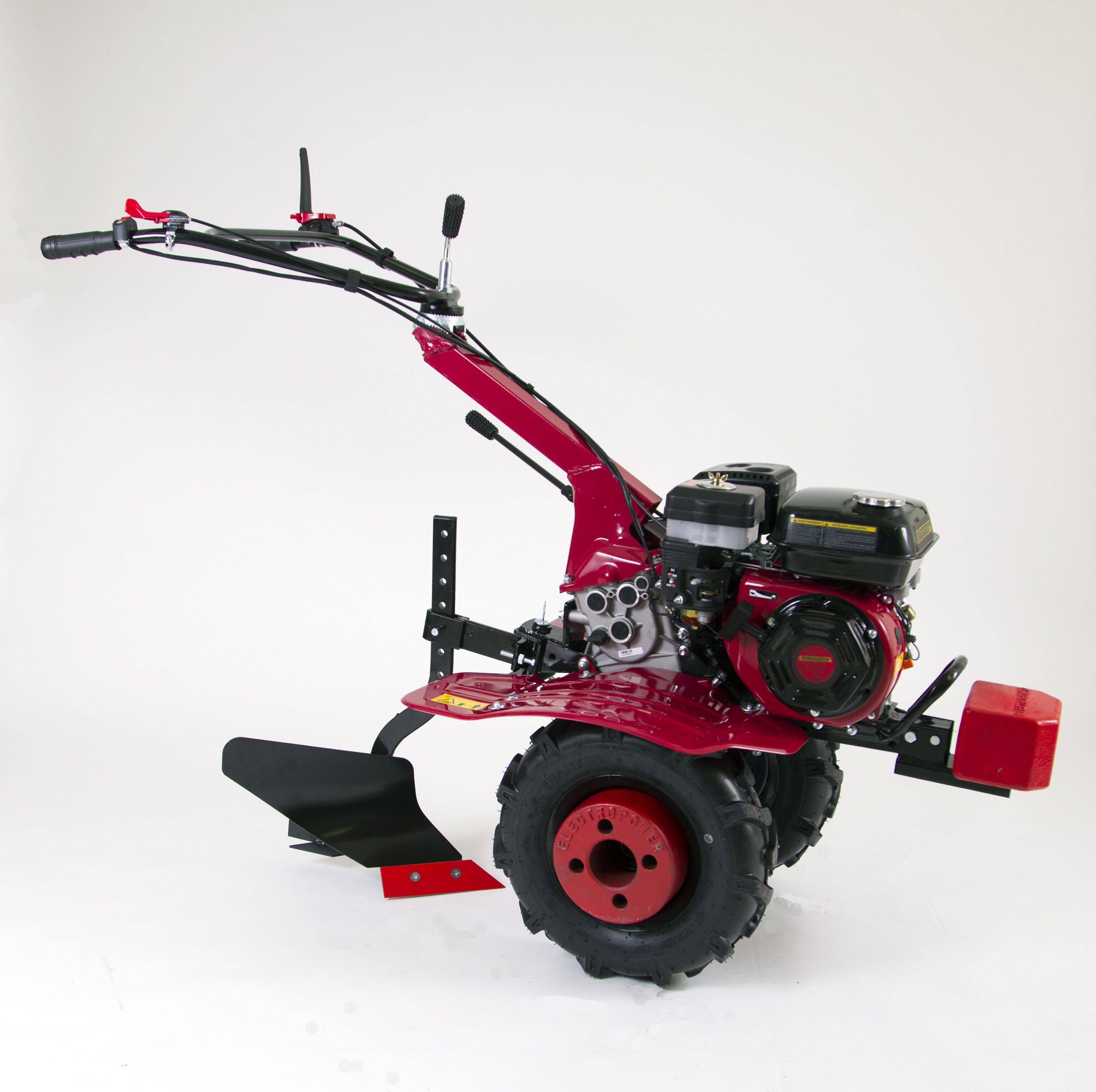 Motoculteur MEP500 196 cc avec charrue simple - Largeur de travail : 75 cm - Image 1