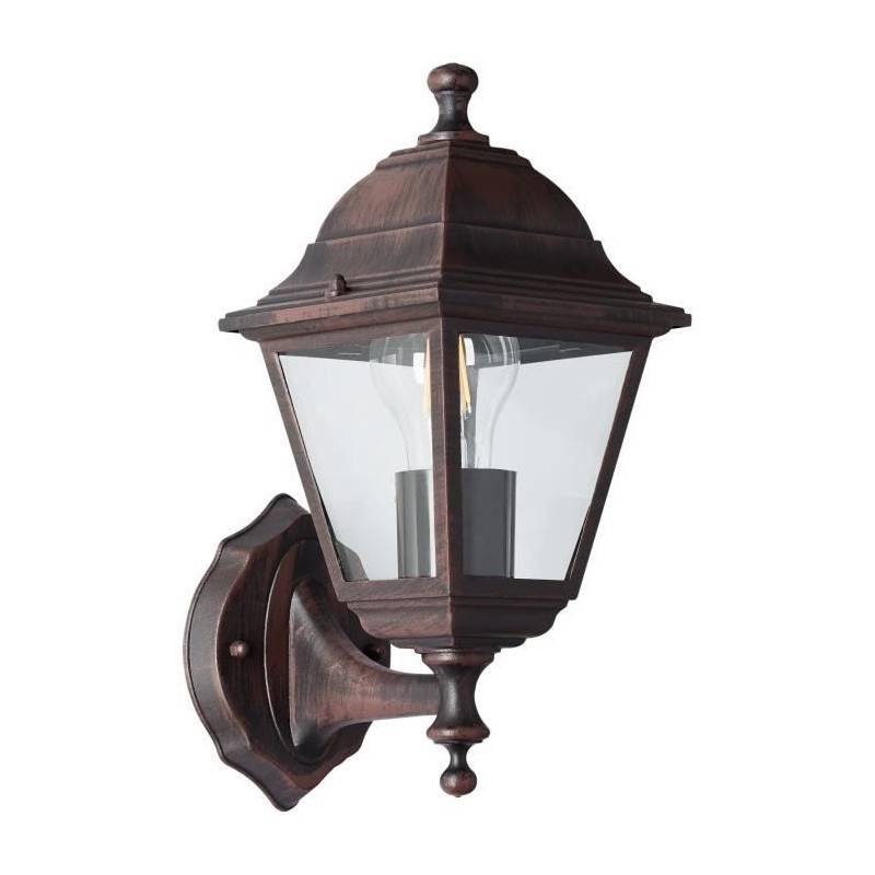 Brilliant - Brilliant Applique Extérieure Montante Nissie Rouille E27 1x60w - Imagen 2