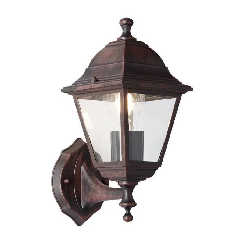 Brilliant - Brilliant Applique Extérieure Montante Nissie Rouille E27 1x60w - Imagen 1