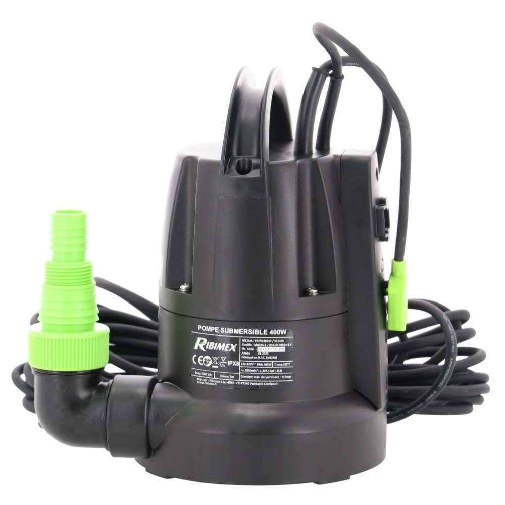Ribimex - Pompe immergée eau claire 400 w - Imagen 5