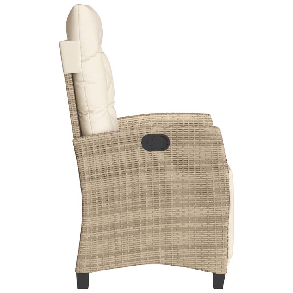 Prolenta Premium - Chaises de jardin rotin beige 57 x 66 x 93 cm - Prolenta premium p3144.8 - Image 6