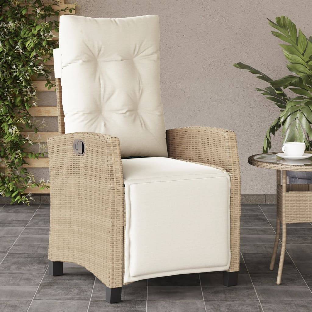 Prolenta Premium - Chaises de jardin rotin beige 57 x 66 x 93 cm - Prolenta premium p3144.8 - Image 3