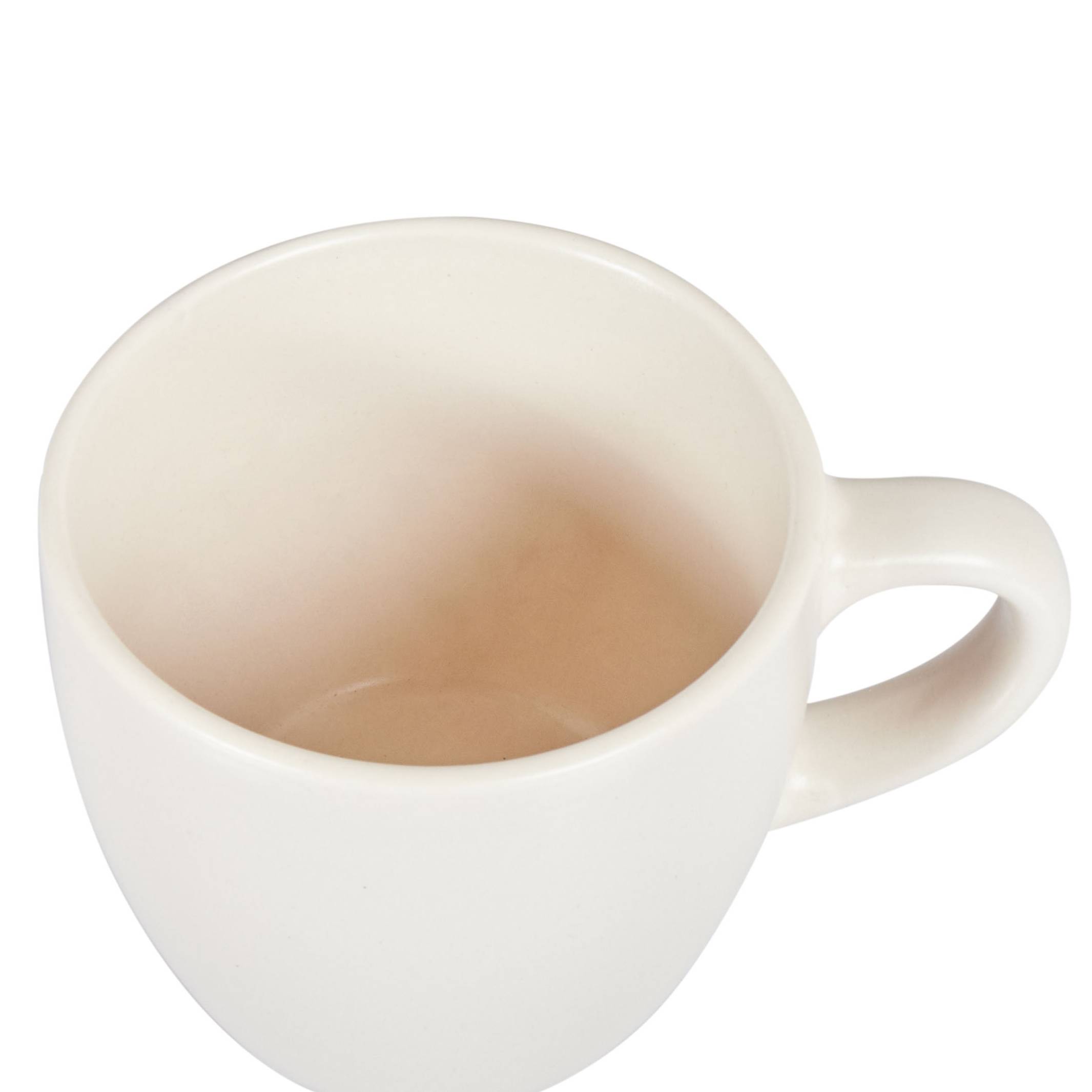Beliani - Tasses et mugs Grès Blanc cassé CARAWAY - 14x14x2- Beliani - Image 5