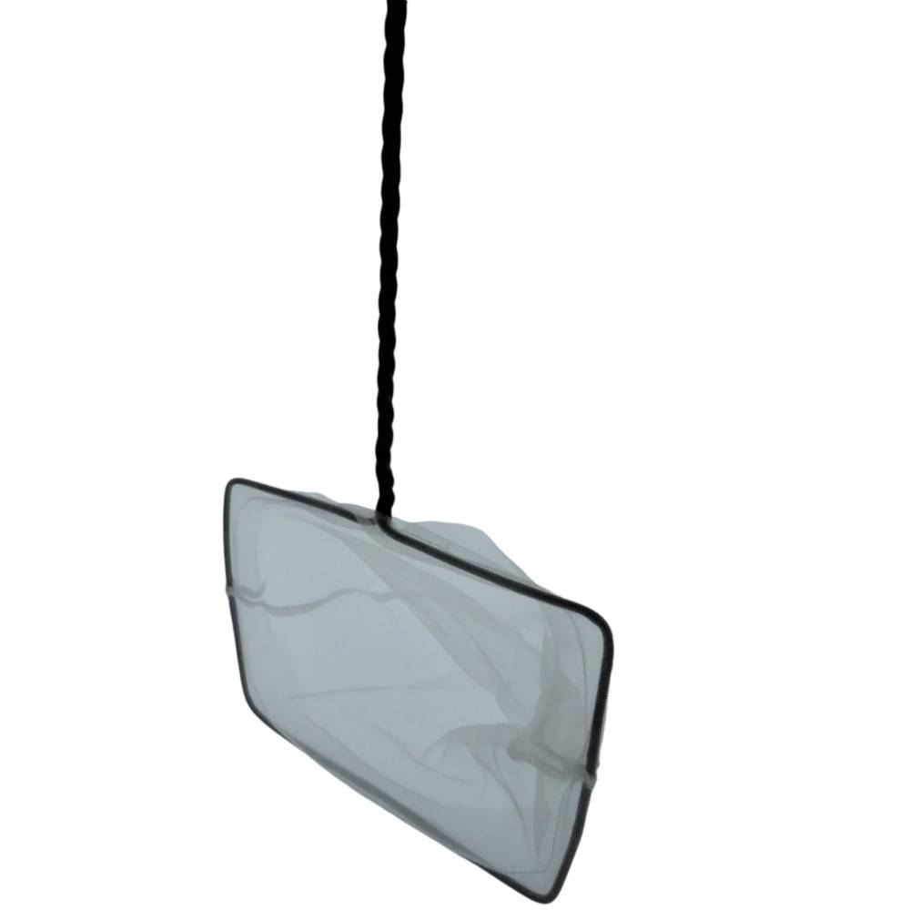 Epuisette filet blanc, maille fine, 20 cm x 16 x 53 cm, aquarium - Image 4