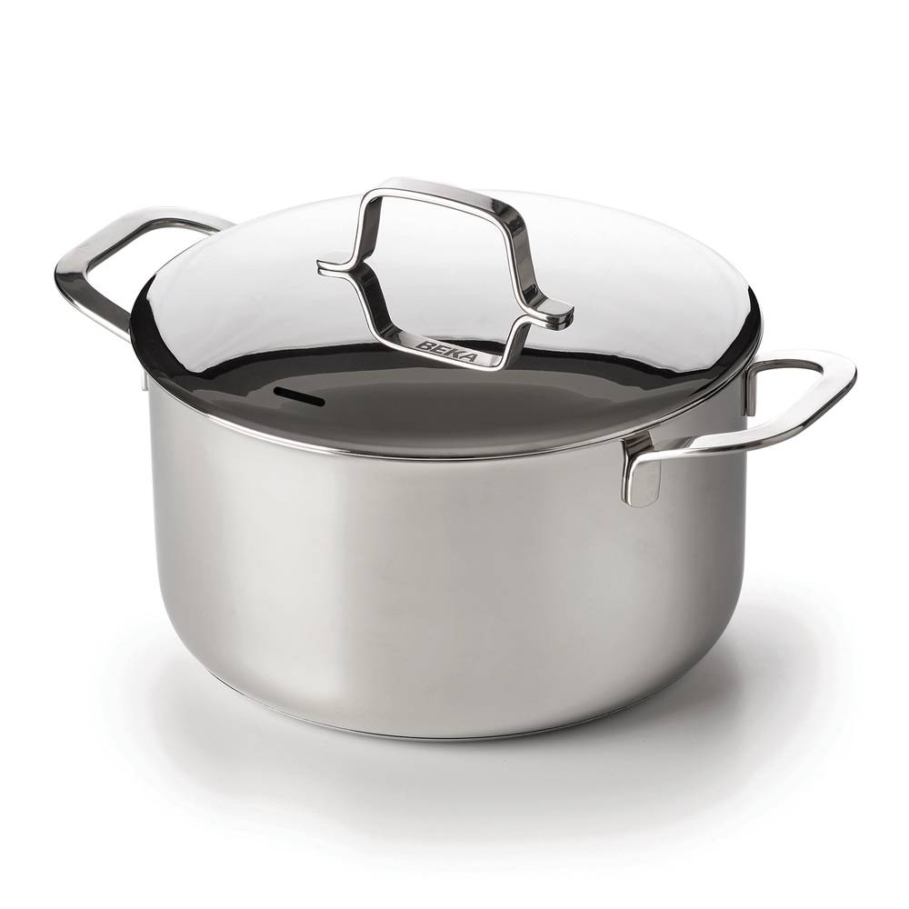 Faitout avec son couvercle Maestro 16 cm en inox - Image 2