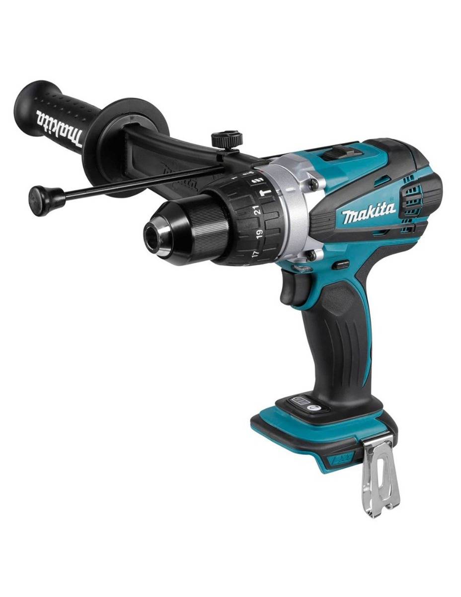 Perceuse visseuse à percussion 18V LXT Ø13 mm - MAKITA -Sans batterie, ni chargeur - DHP458Z - Image 2