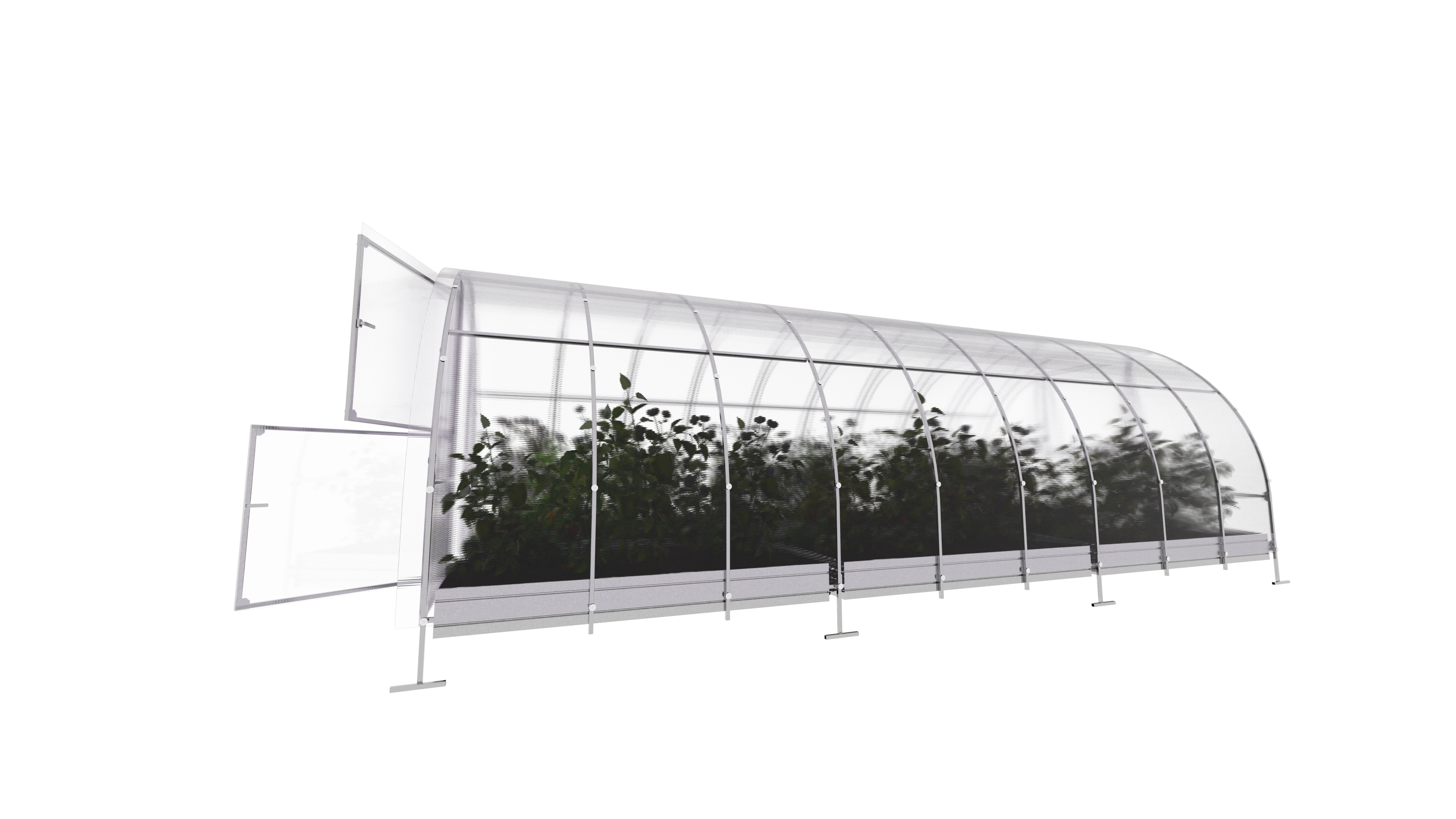 KLASIKA GREENHOUSES - Serre KLASIKA EASY 3 x 6 m (18 m²), 6 mm avec revêtement en polycarbonate - Image 4