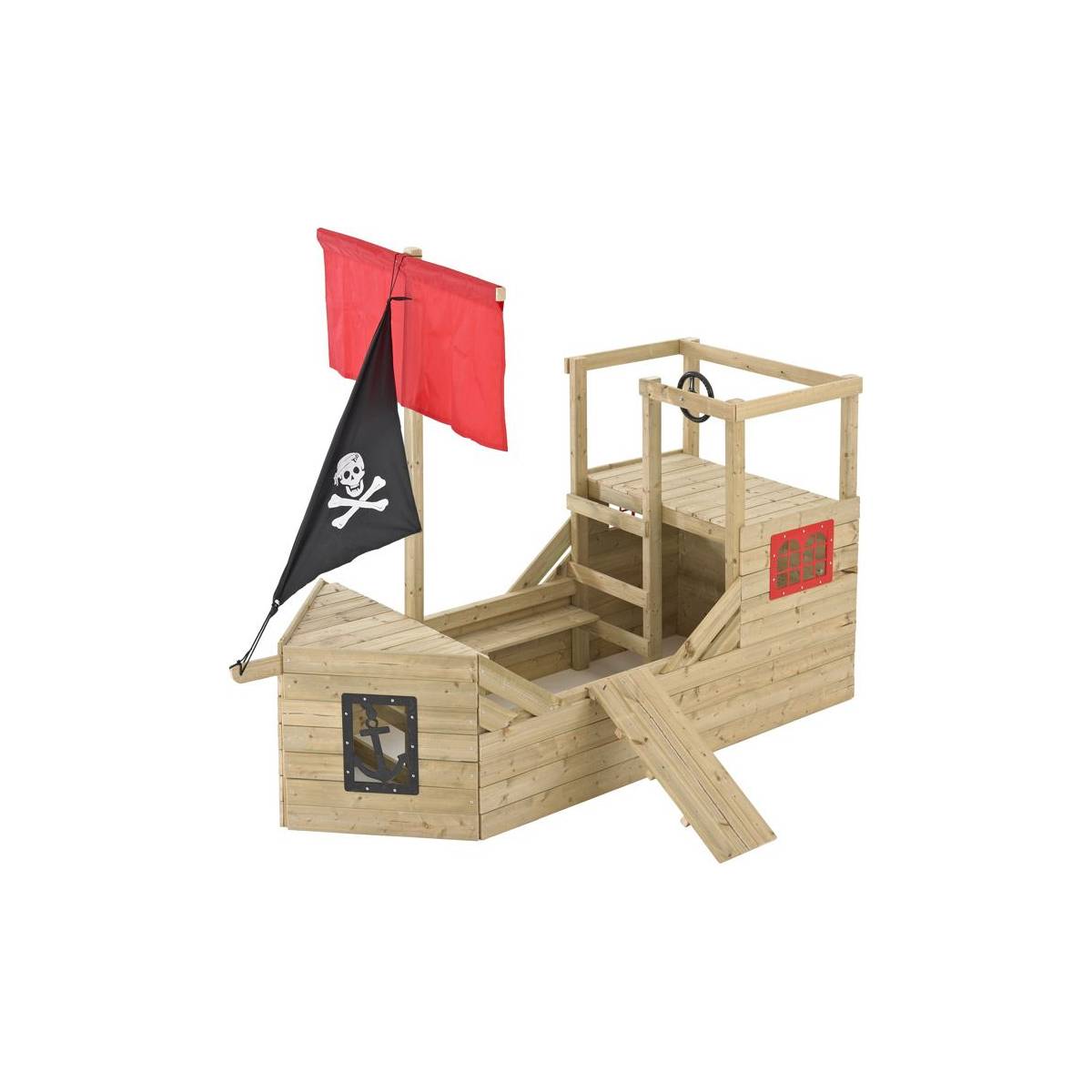 Tp Toys - Cabane bateau pirate Galleon en bois Tp Toys - Imagen 1