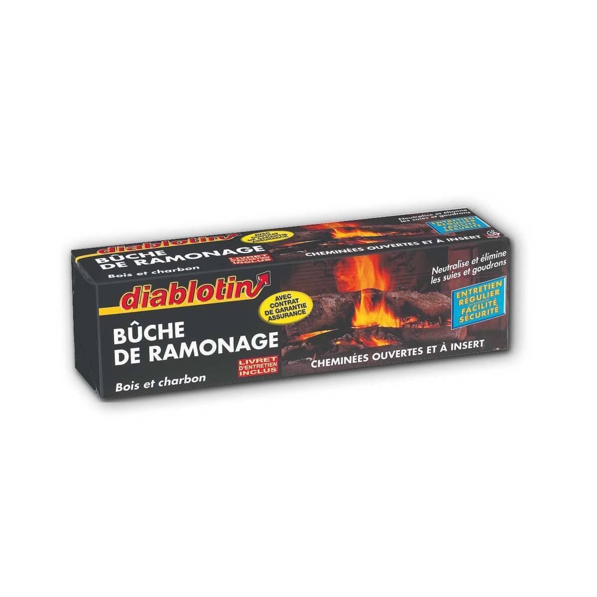 Diablotin - Bûche de ramonage - Protection et entretien cheminée - Image 1