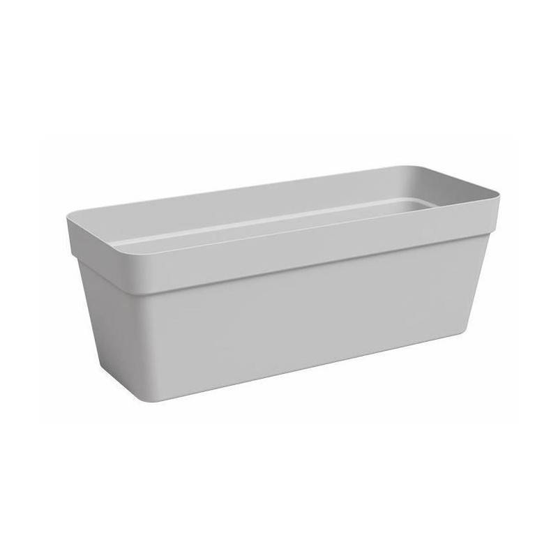 Artevasi - Jardiniere - Plastique - Gris Clair - Rectangulaire - L49,9 X P20 X H18,1cm - Artevasi - Imagen 1