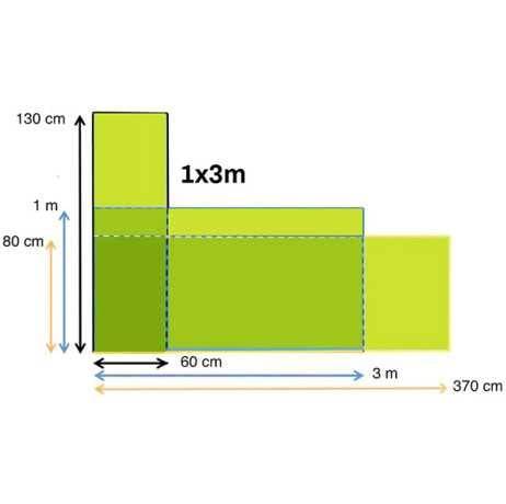 James Grass - France Green - Treillis extensible feuilles de laurier amande - Long 10 m, Hauteur 2 m - Imagen 5