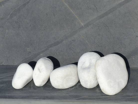 Gros Galet BLANC 100-200 - pack 5 Galet - Image 1