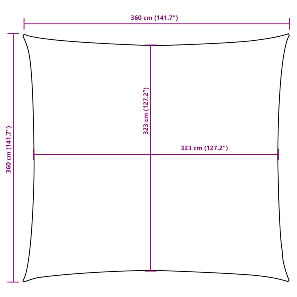 Coussin/parasol polyuréthane bleu 3,6 x 3,6 m - Prolenta premium p331.6 - Image 10