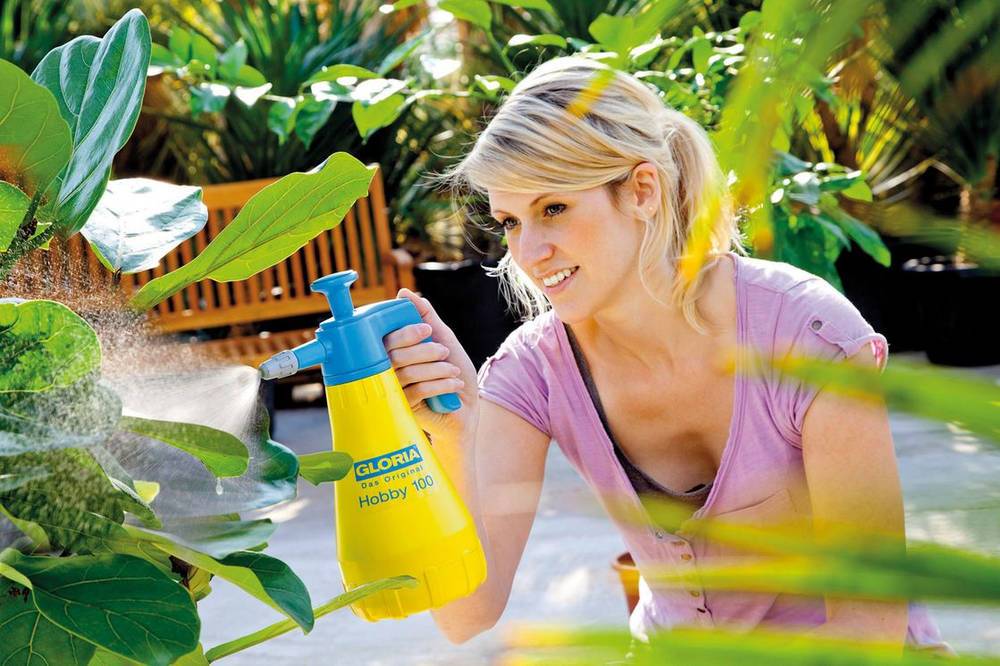 Sans Marque - Gloria Pulverisateur A Main Gloria - Modele Hobby 100 - Buse Reglable, Reservoir Polyethylene - 1l Pour Une Pression De 3 Bars - Imagen 2