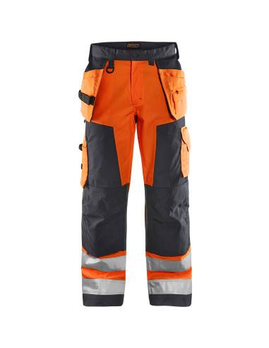 Pantalon Artisan haute visibilité Orange fluo/Gris anthracite | 156818115396 - Blaklader