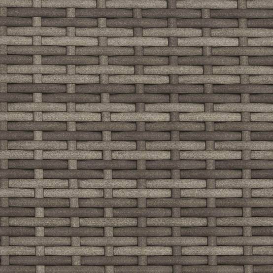 Chaises de jardin inclinables polyrotin gris et bleu marine 64 x 57.5 x 112 cm - PANGIVO - Image 8