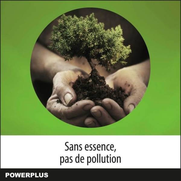 Powerplus Désherbeur Téléscopique Électrique POWXG6650 - Extracteur de Mauvaises Herbes, 400 W, avec Brosse en Nylon et en A - Image 5