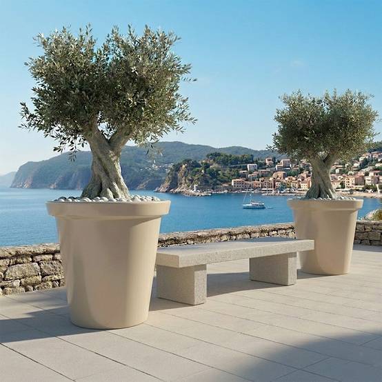 Pot de fleurs 760l delight - plast'up rotomoulage - Image 3