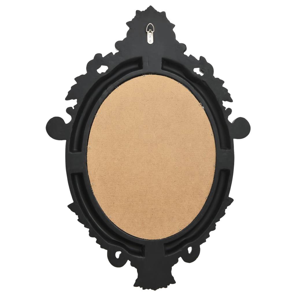 Miroir mural - Miroir décoratif style château 56x76 cm Noir - Image 4