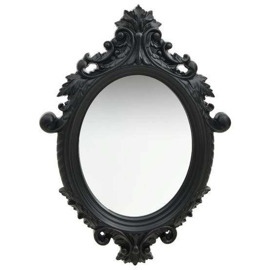 Miroir mural - Miroir décoratif style château 56x76 cm Noir - Image 2