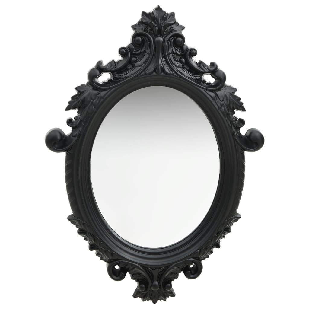 Miroir mural - Miroir décoratif style château 56x76 cm Noir - Image 2